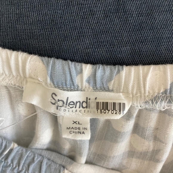 SPLENDID Misty Patchwork Midi Dress Size XL - Picture 4 of 6